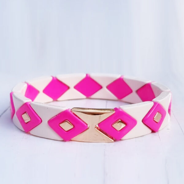 Festival armband pink
